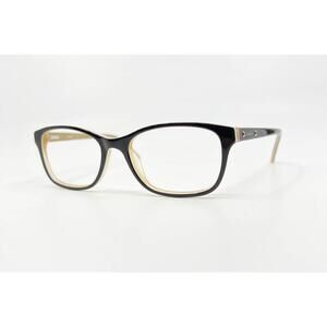 Bebe BB5075 210 Topaz Join The Club Eyeglasses Frames 52-17-135 Light Dark Brown